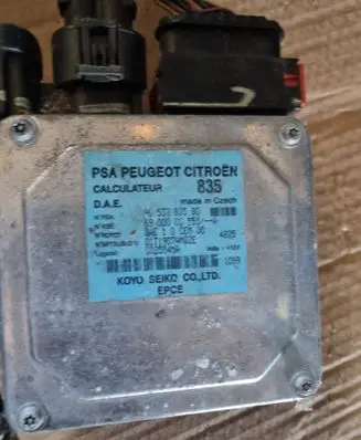 Peugeot 206 Power steering control unit/module 9653783580