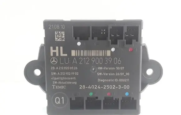 Mercedes-Benz C W204 Door control unit/module A2129003906
