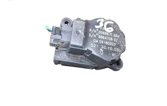 Opel Vectra C Air flap motor/actuator 09180203 006967E