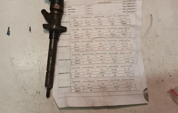 Peugeot 406 Fuel injector 0445110036