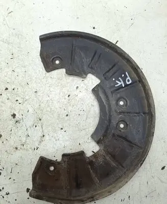 Volkswagen Touareg II Front brake disc dust cover plate 
