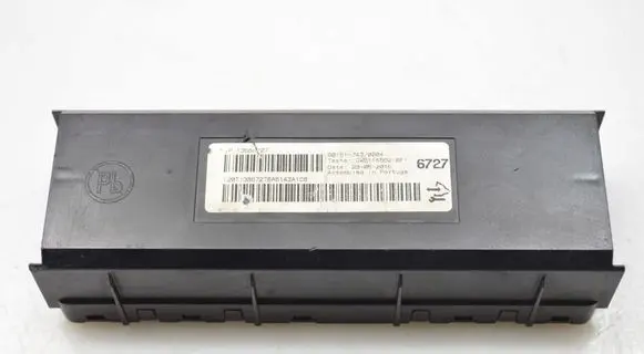 Opel Astra J Air conditioning/heating control unit 13586727