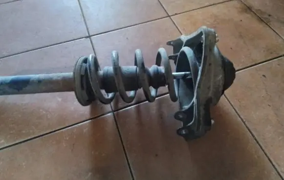 Audi A6 S6 C6 4F Front shock absorber with coil spring