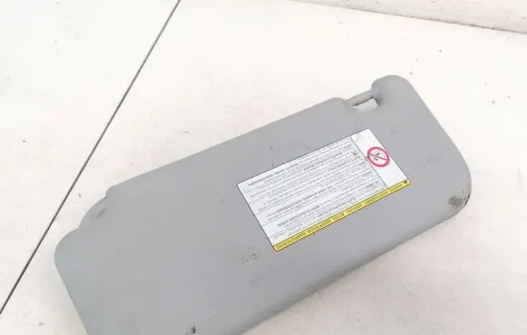 Toyota Yaris Sun visor