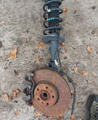 Citroen Jumpy Front shock absorber/damper 9805519980