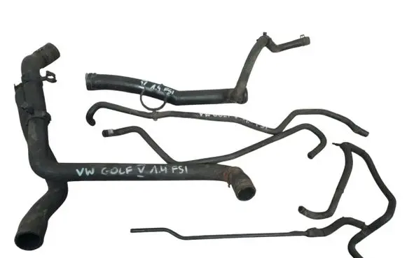 Volkswagen Golf Plus Engine coolant pipe/hose 1K0121049Q 03C121065B 1K0122109T
