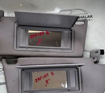Opel Zafira B Sun visor 00584783