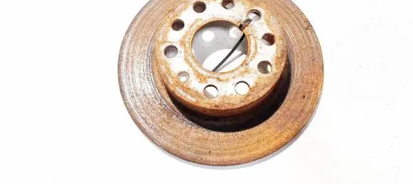 Skoda Octavia Mk2 (1Z) Rear brake disc neventiliuojamas