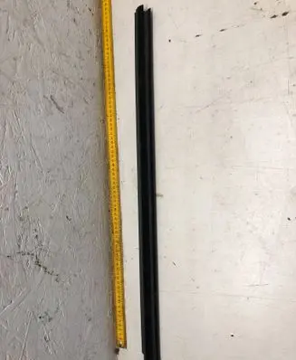 Mercedes-Benz E W212 Rubber seal loading door window/glass A21272501