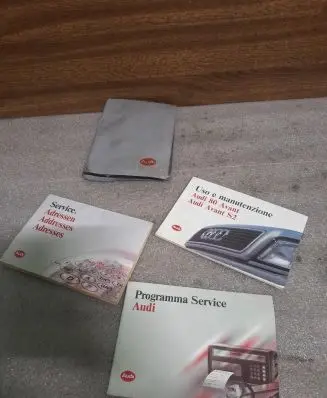 Audi 80 90 S2 B4 Owners service history hand book 