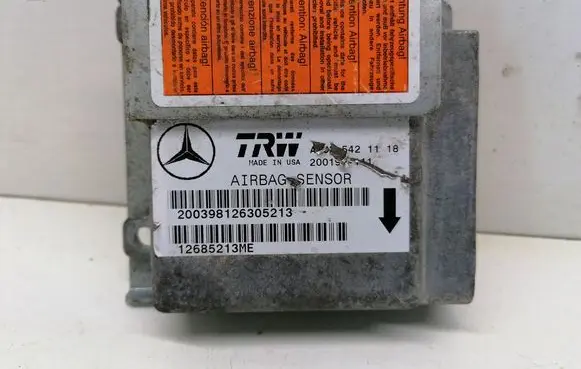 Mercedes-Benz ML W163 Airbag control unit/module 200398126305213 12685213ME