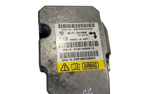 BMW X5 E53 Airbag control unit/module 3414990 31341499001X 04B186AC0604C