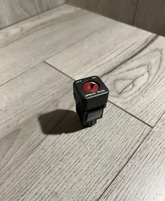 Passenger airbag on/off switch