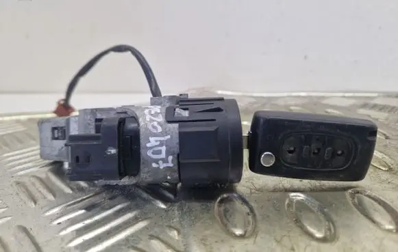 Peugeot 407 Ignition lock 9648445180 N0502073