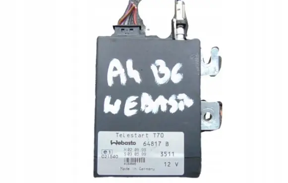 Audi A4 S4 B6 8E 8H Auxiliary heating control unit/module 