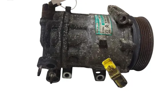 Peugeot 407 Air conditioning (A/C) compressor (pump) 9656574080
