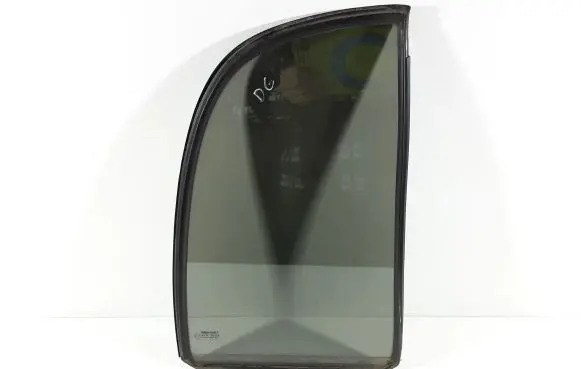 Rear vent window glass