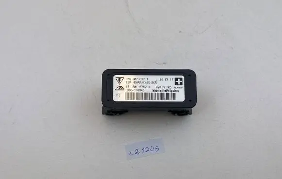 Porsche Macan (95B) ESP acceleration yaw rate sensor 95B907637A DG34C26QA3 10170107523