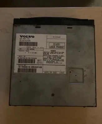 Volvo XC90 Navigation unit CD/DVD player 30752406 30752407