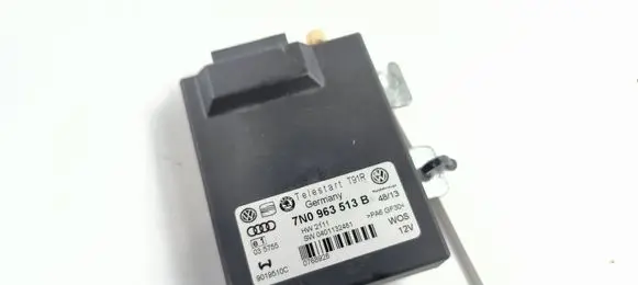 Volkswagen Phaeton Auxiliary heating control unit/module 7N0963513B 0401132481