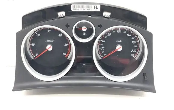 Opel Zafira B Speedometer (instrument cluster) 13267520