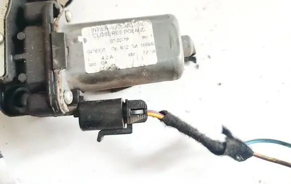 Fiat Doblo Front door window regulator motor 0478000 166849