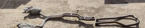 Porsche Macan (95B) Muffler/silencer 95B253612E