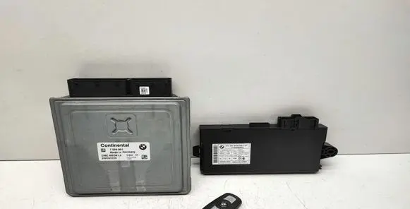 BMW 3 E90 E91 Engine ECU kit and lock set 7599881 9237047 61359237047