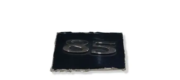 Tesla Model S Rear loading door model letters 