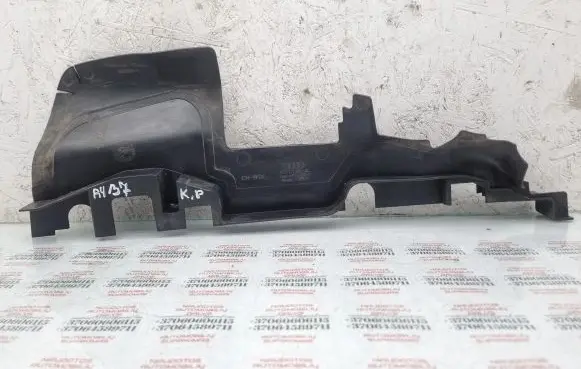 Intercooler air guide/duct channel