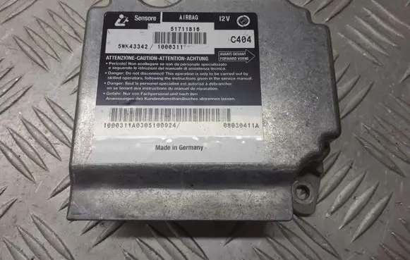 Fiat Stilo Airbag control unit/module 51711816