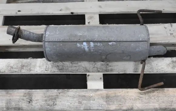 Opel Astra G Rear muffler/silencer tail pipe 13128705