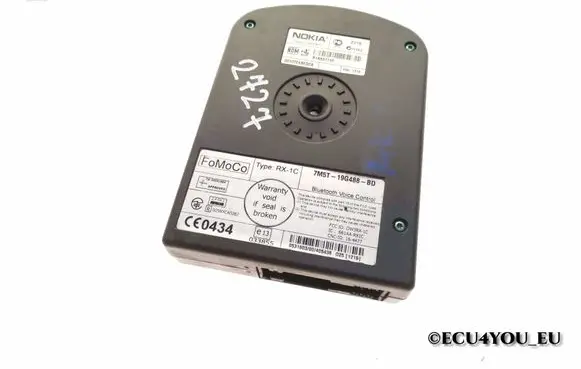 Ford Focus Bluetooth control unit module 7M5T19G488BD