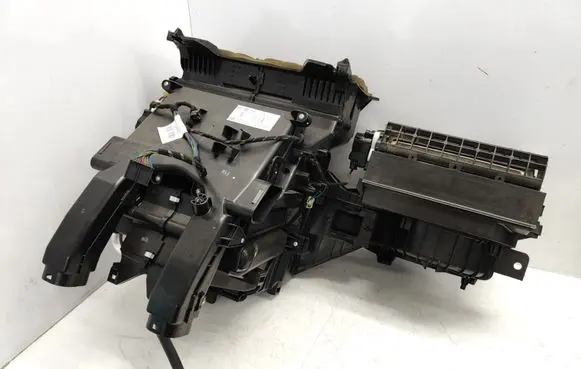 Interior heater climate box assembly