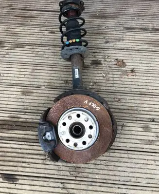 Volkswagen Golf VI Front wheel hub spindle knuckle 1K0413031BF