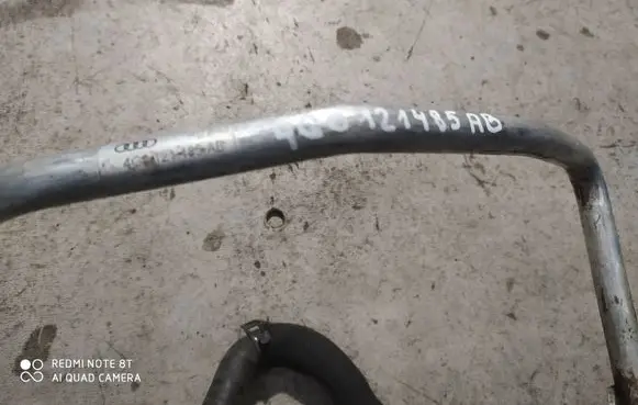 Audi A6 S6 C7 4G Engine coolant pipe/hose 4G0121485AB