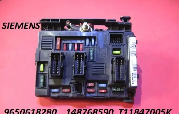 Citroen C5 Fuse module 9650618280 148768590