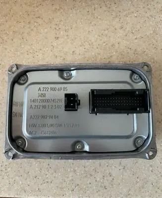 Mercedes-Benz S W222 Headlight ballast module Xenon A2229006905 A2129012302 A2229029404