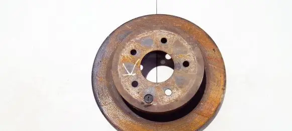 Nissan X-Trail T31 Rear brake disc ventiliuojamas