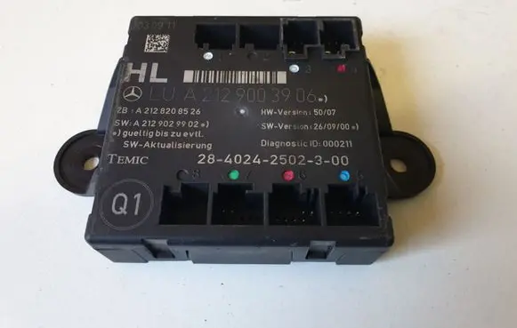 Mercedes-Benz E W212 Door control unit/module A2129003906
