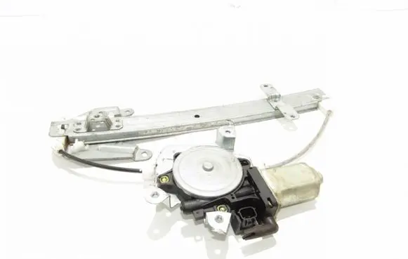 Rear window lifting mechanism without motor