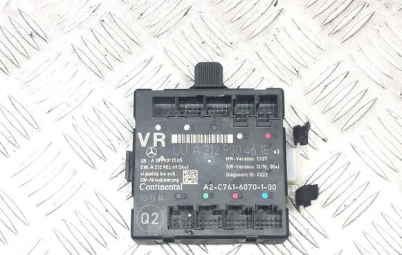 Mercedes-Benz E W212 Door control unit/module A2129026906 A212901505