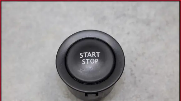 Opel Mokka Engine start stop button switch 1019184 41208X