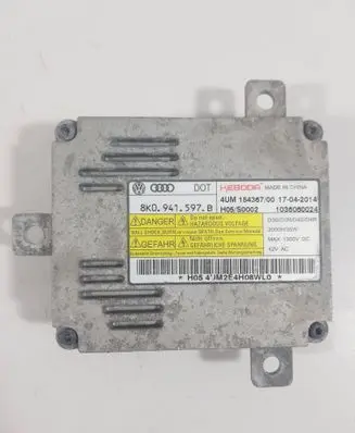 Audi A4 S4 B8 8K Headlight ballast module Xenon 8K0941597B