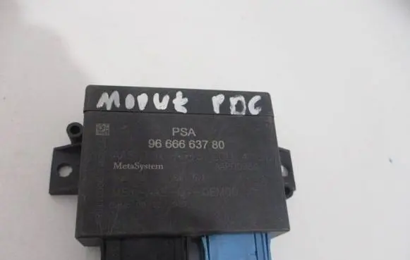 Peugeot 3008 I Parking PDC control unit/module 9666663780 AAP009504