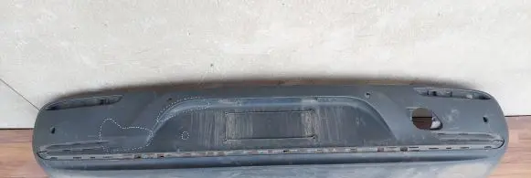 Mercedes-Benz EQA Rear bumper lower part trim A2438854201 3984884