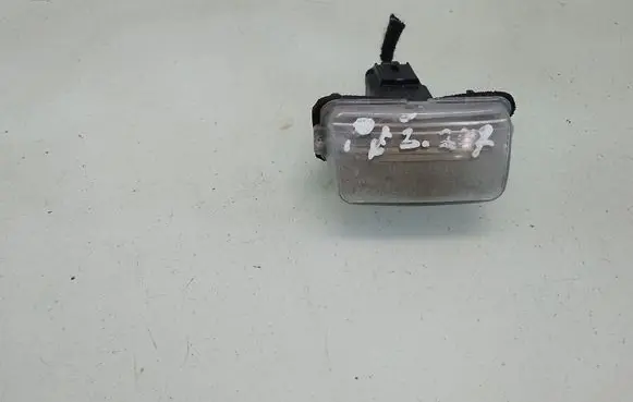 Peugeot 207 Number plate light