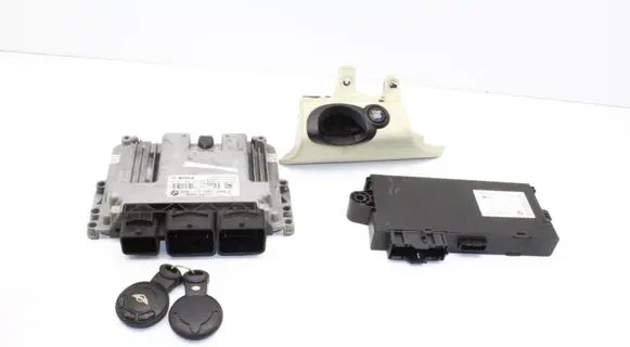 Mini One - Cooper Coupe R56 Engine ECU kit and lock set 7587548 9147221
