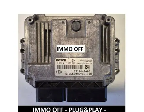 KIA Sportage Engine control unit/module 0281017695 39120-2A051 391202A051