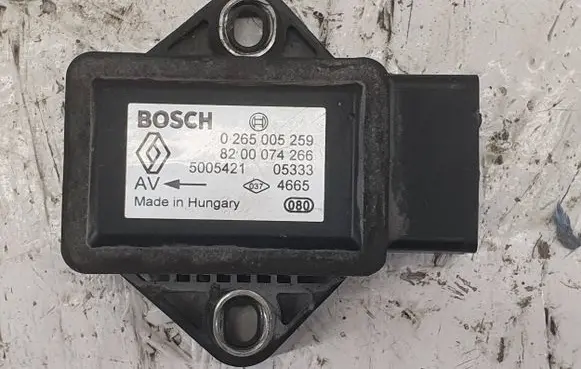 Renault Scenic II - Grand scenic II ESP acceleration yaw rate sensor 8200074266 5005421 0265005259